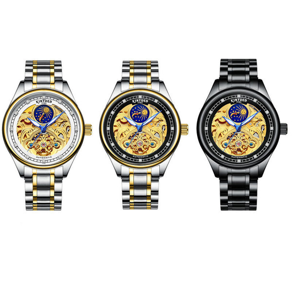 Reloj Mecánico Automático Hueco KINYUED