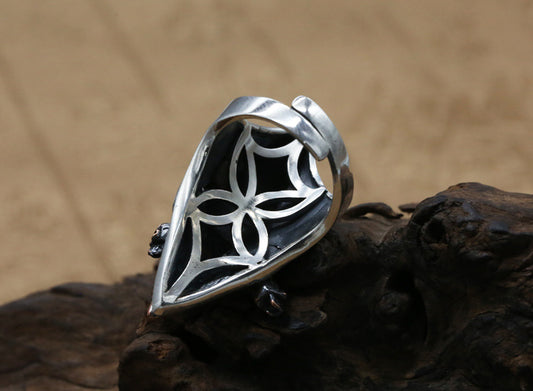 Anillo Retro de Plata 925 para Hombre - Diseño Cautivador a Primera Vista - Image 2