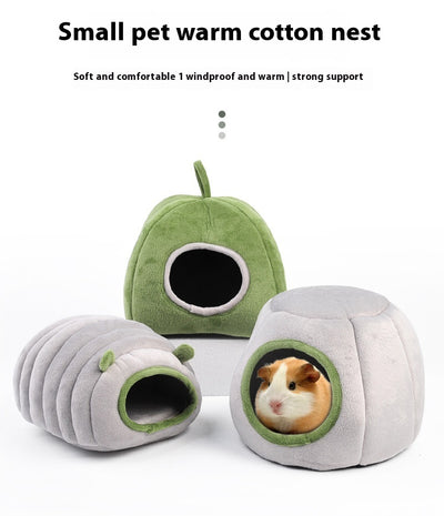 Cama Semiencerrada para Mascotas de Algodón - Nido Cálido Protector - Image 19