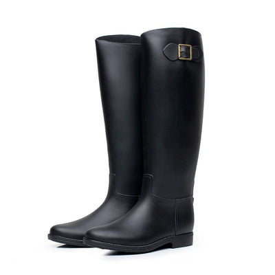 Botas de Lluvia Altas Ajustadas con Acabado Mate Esmerilado - Image 3