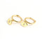 Aretes de Plata 925 Diseño Sol Minimalista - Lujo Accesible