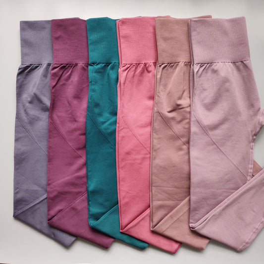 Pantalones de yoga cintura alta para mujer