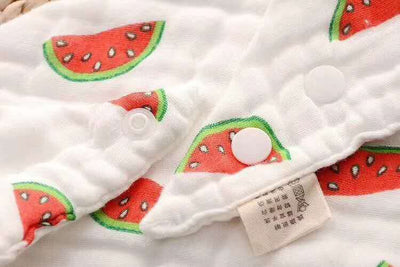 Pañuelo Triangular para Bebé de Seersucker Multicapa de Alta Densidad - Image 2