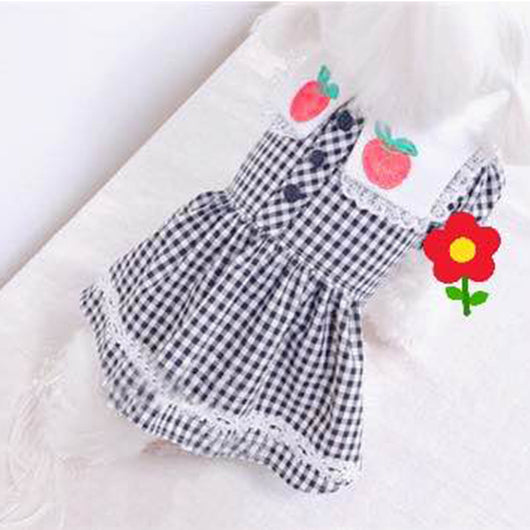 Ropa para Mascotas con Bordado de Fresas - Image 2