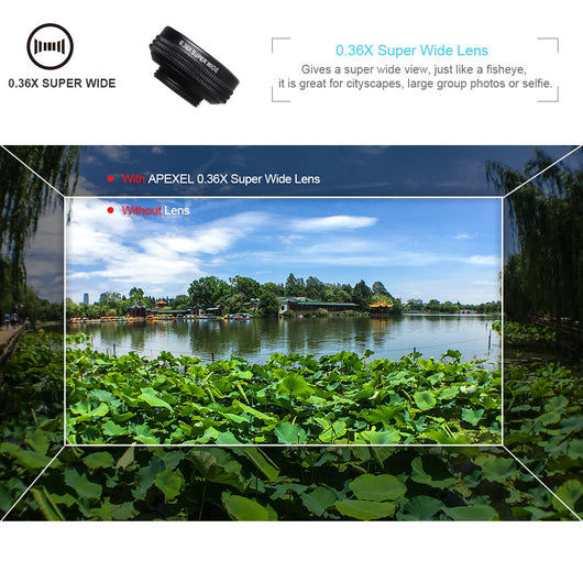 Lente Profesional APEXEL para Smartphone - Image 5