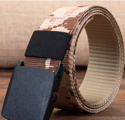 Cinturón de Lona Hipoalergénico para Hombre con Hebilla de Plástico - Image 8