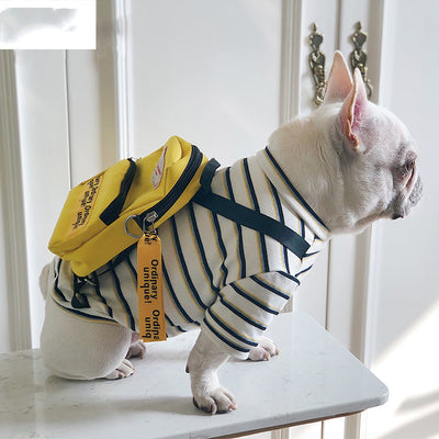 Ropa para Perros con Correa - Diseño Negro Elegante - Image 3