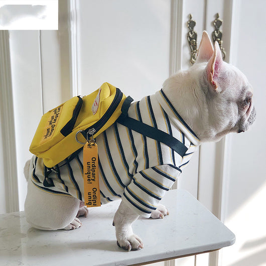 Ropa para Perros con Correa - Diseño Negro Elegante - Image 3