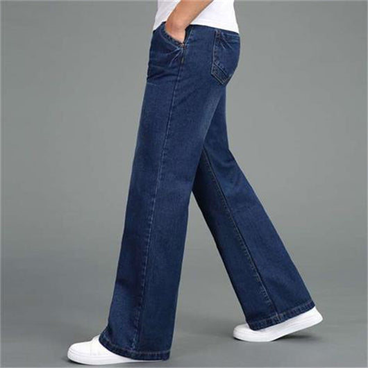 Jeans Rectos Anchos Hombre - Corte Relajado y Moderno - Image 5