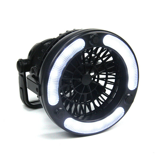 Ventilador Camping LED 18 Luces - Portátil y Multifuncional - Image 2