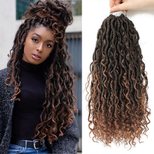 Extensiones de Cabello Trenzado Sucio - Fibra Sintética Premium