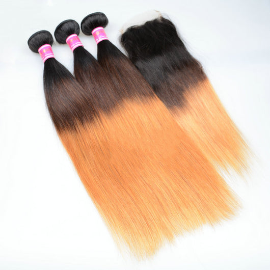 Peluca de cabello liso tejido a mano para mujeres - Image 6