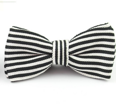 Corbata Mariposa Tejida Ajustable Doble Capa - Diseño Moderno Unisex - Image 25