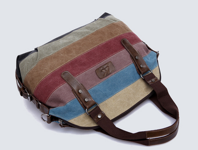 Bolsa de Lona con Rayas Arcoíris - Image 7
