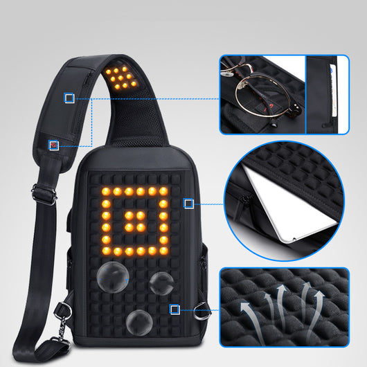 Bolsa Mensajera Impermeable Multifuncional para Hombre - Image 5