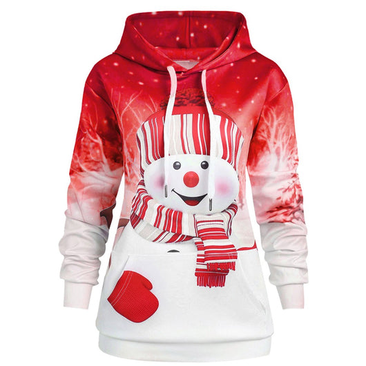 Suéter Navideño con Estampado de Muñeco de Nieve - Image 7
