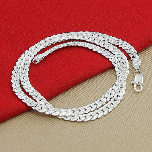 Cadena de Clavícula Plateada con Hueso de Serpiente Personalizado - Image 10
