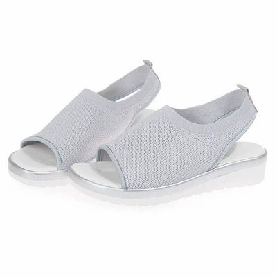 Sandalias Tejidas Planas con Diseño de Boca de Pez - Image 3