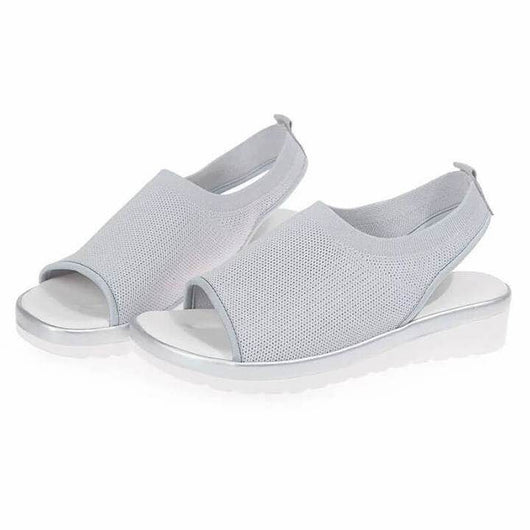Sandalias Tejidas Planas con Diseño de Boca de Pez - Image 3