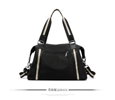 Bolsa de Viaje Plegable para Mujer - Diseño a Rayas Coreano - Image 12
