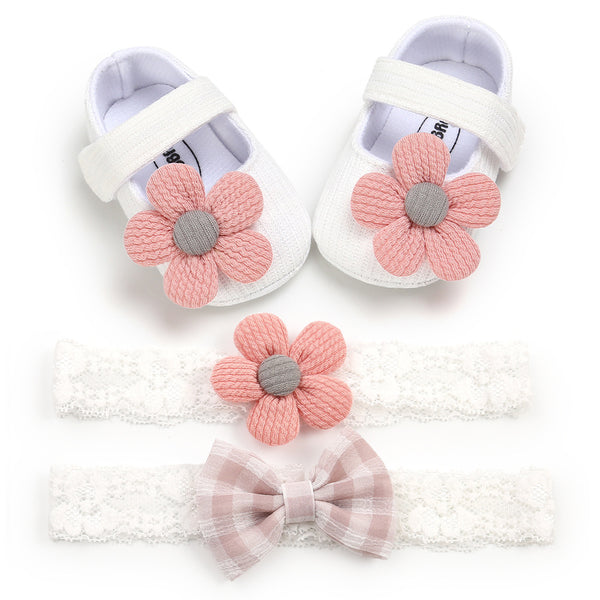 Zapatos Suaves para Bebé y Niña Princesa - Suela Flexible