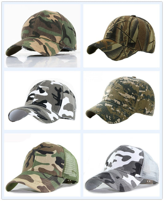 Gorra de Béisbol Camuflaje Casual - Estilo Urbano