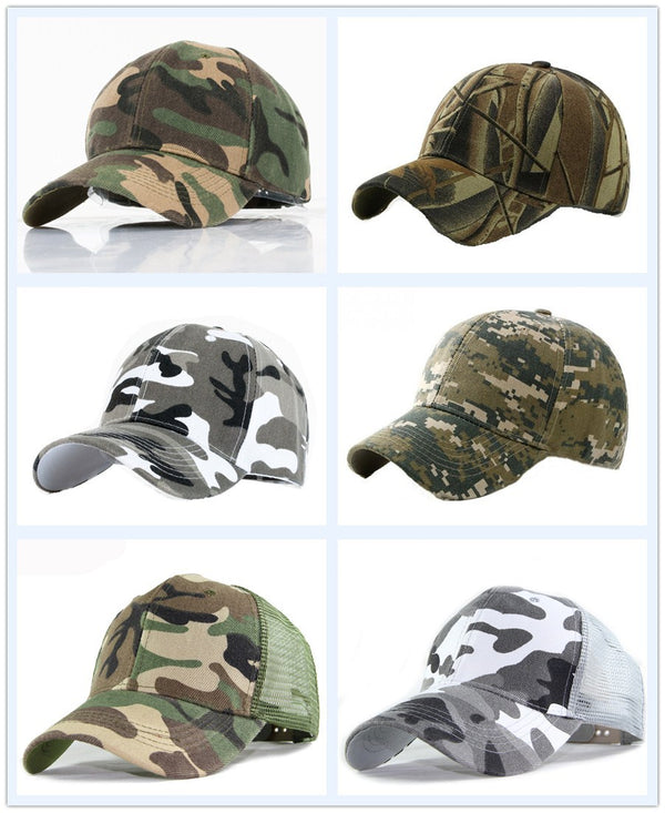 Gorra de Béisbol Camuflaje Casual - Estilo Urbano
