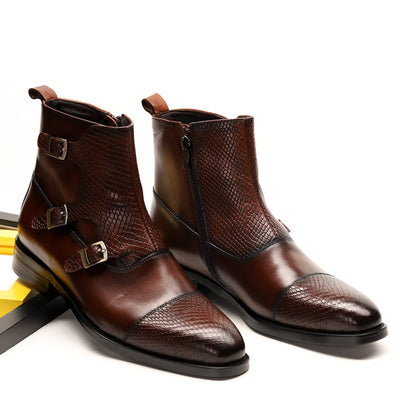 Botas Martin de Cuero Genuino para Hombre - Estilo Ejecutivo - Image 4