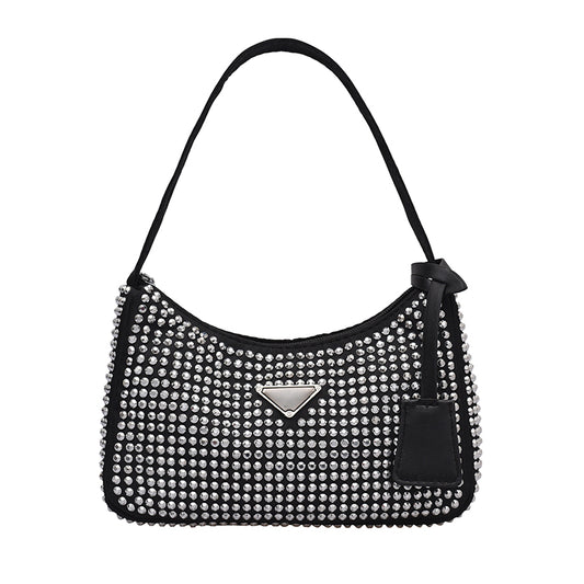 Bolso Mensajero Cuadrado de Textura - Cartera de Hombro Versátil