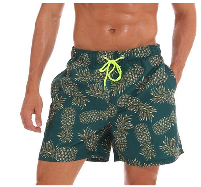 Shorts de Playa para Hombre con Estampado Quarter - Image 12