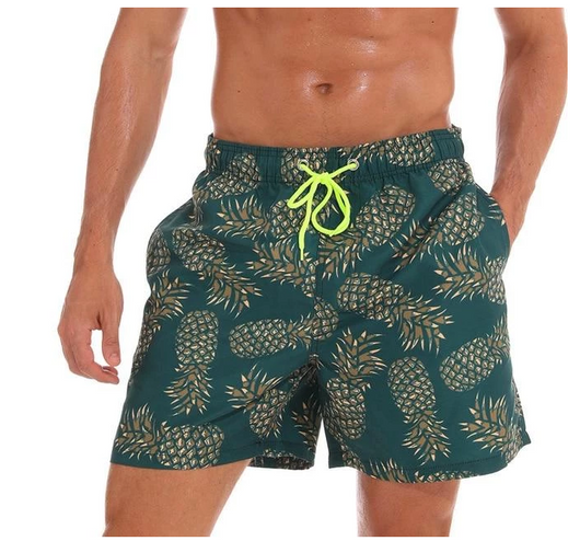 Shorts de Playa para Hombre con Estampado Quarter - Image 12