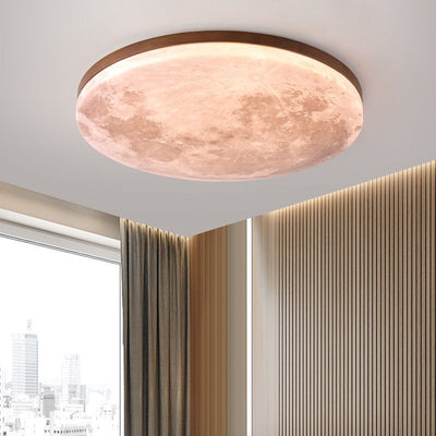 Lámpara LED de Techo Nórdica Moon - Luz Cálida para Dormitorio y Espacios Acogedores - Image 4
