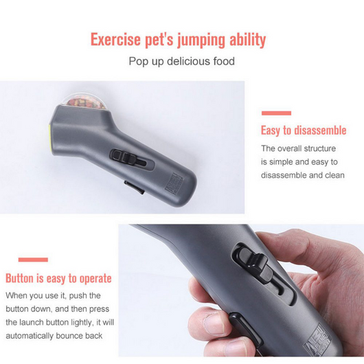 Lanzador de Premios para Perros y Gatos - Juguete Interactivo de Entrenamiento - Image 4