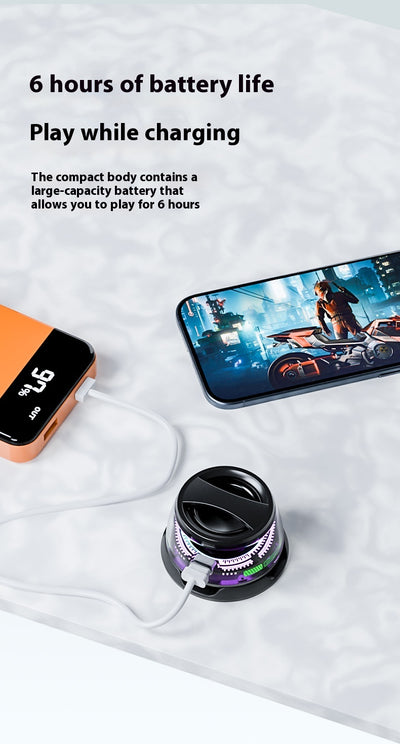 Altavoz Bluetooth Magnético Portátil TWS Mini - Image 12
