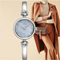 Reloj de Lujo para Mujer con Cristales Brillantes - Acero Inoxidable y Cuarzo