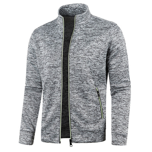Chaqueta de Punto con Cierre Frontal para Hombre - Image 4