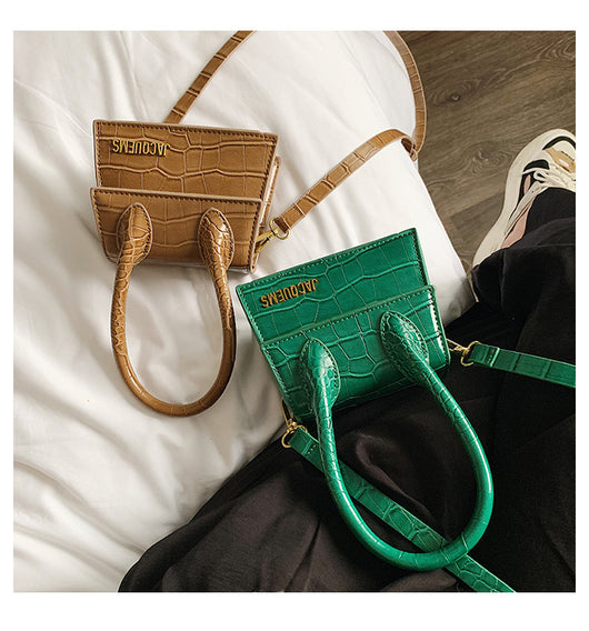 Bolso Bandolera Cuadrado Pequeño Estilo Coreano - Cartera Crossbody Versátil para Mujer - Image 9