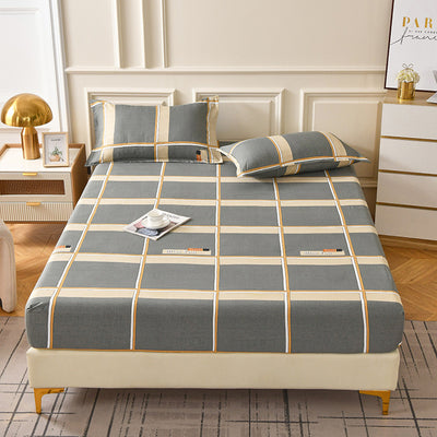 Juego de Sábana Ajustable y Funda de Almohada Estampada en Fibra Sintética - Image 7