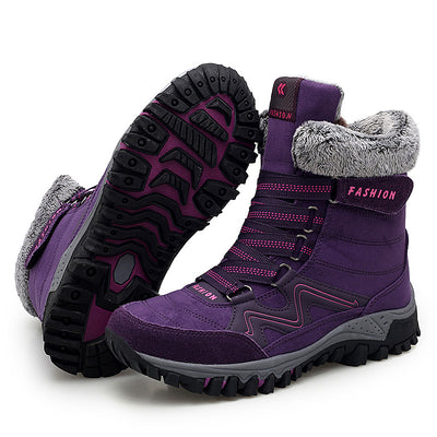 Botas Cálidas Acolchadas de Algodón - Caña Alta - Image 3
