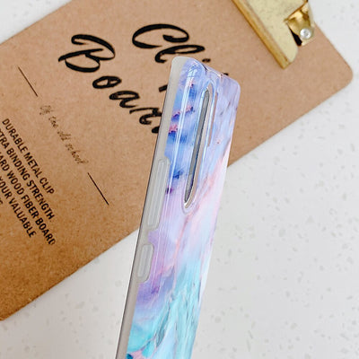 Funda para celular con patrón mármol degradado - Image 3