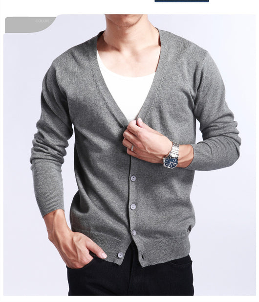 Cardigan de Cachemira para Hombre - Suéter Abrigo Premium - Image 5