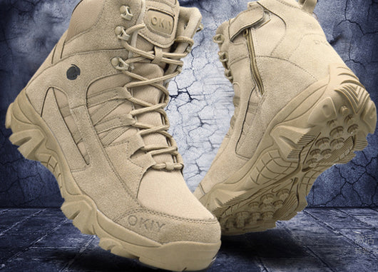 Botas Tácticas Impermeables para Senderismo y Terreno Desértico - Image 4