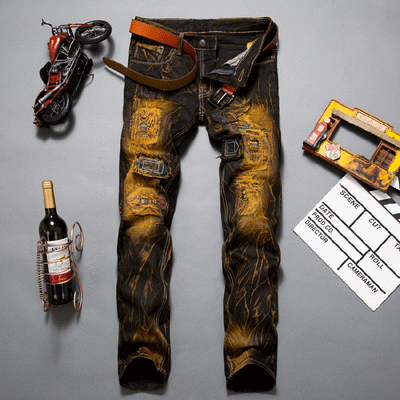 Pantalones Cargo Biker con Bolsillos Tácticos