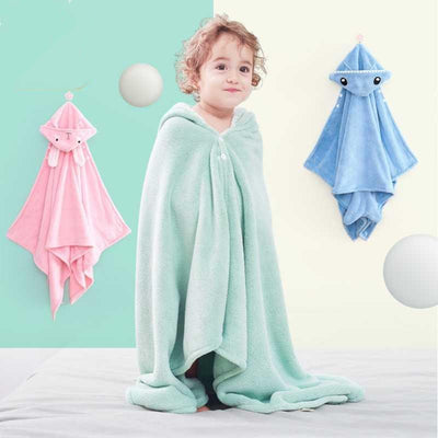 Poncho Toalla Infantil con Diseño Animal