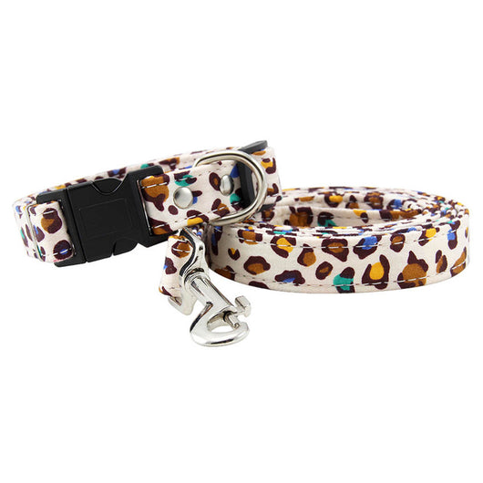 Conjunto de Collar y Correa de Cuerda de Tracción para Perros - Image 5