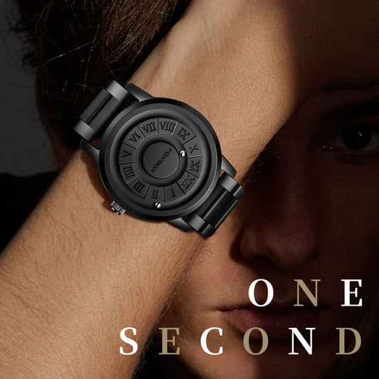 Reloj Magnético de Suspensión Lige para Hombre - Tecnología Black con Diseño Innovador