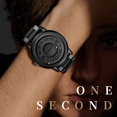 Reloj Magnético de Suspensión Lige para Hombre - Tecnología Black con Diseño Innovador