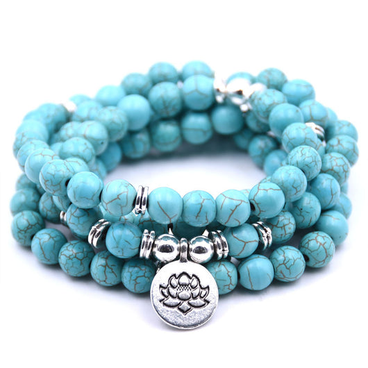 Pulsera Buddha de Plata con Cuentas de Loto - Yoga y Espiritualidad - Image 6