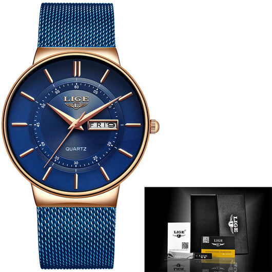 Reloj para hombre con malla metálica - Image 22