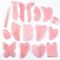 Herramienta Gua Sha de Cuarzo Rosa Natural para Masaje Facial y Corporal